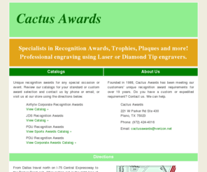 cactusawards.com: Cactus Awards
trophies and more