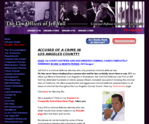 defensa-penal.com: Criminal Defense Lawyer Los Angeles - Criminal and DUI Defense in Los Angeles, California
The Law Offices of P. Jeff Voll