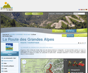 routedesgrandesalpes.com: Route touristique
Route des Grandes Alpes Itinéraire : l'Association de la Grandes Traversée des Alpes présente des itinéraires possibles sur la route des Grandes Alpes, une route inauguré en 1937 et qui est la plus belle itinérance montagnarde des Alpes.