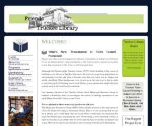 truckeefol.org: Friends of the Truckee Library
Official Website of the Friends of the Truckee Library