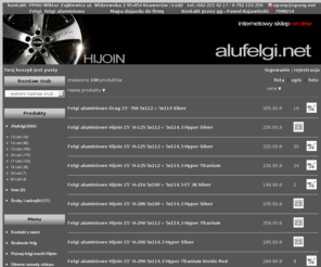 5x114.com: Alufelgi.net - felgi aluminiowe. Felgi Łódź

