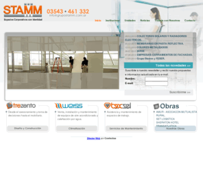 grupostamm.com: :: Grupo STAMM - diseño, construcción y mantenimiento de espacios de trabajo::.
Grupo STAMM - empresa especializada en diseño, construcción y mantenimiento de espacios de trabajo