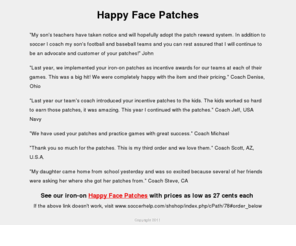 happyfacepatch.com: Happy Face Patches
Happy Face Patches