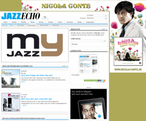 my-jazz.net: My Jazz - Home - News, Diskografie, Bilder und Videos, 2011 - JazzEcho
Die Homepage der CD Serie My Jazz auf JazzEcho. News, Biografie, Bilder, 