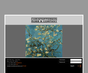 crc-con.com: CRC Funds
Christofferson, Robb & Company is a private money management firm that invests in the global  credit markets.