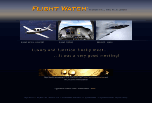 flightwatch.ch: Flight Watch Home
Flight Watch Timepiece - Professional Time Management - integrated Flight Timer & International Time Management System