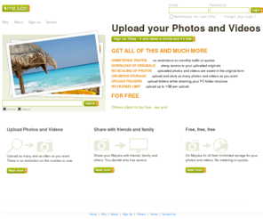 mejuba.com: Welcome to Mejuba - Photo and Video Sharing
Mejuba is the ultimate online photo and video hosting, sharing and management application - and it's all for free.