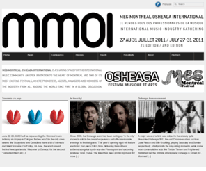 mmoi.ca: Bienvenue sur le site du MMOI - MEG MONTREAL OSHEAGA INTERNATIONAL
MMOI - MEG MONTREAL OSHEAGA INTERNATIONAL