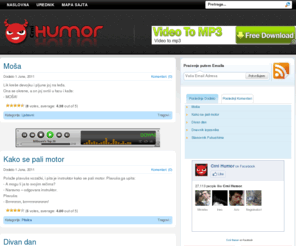 crnihumor.com: Crni Humor
Zabavni portal Crni Humor - vicevi, video klipovi, smesne slike i jos mnogo toga. Obavezno poseti!