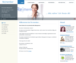 scieman.com: Re:member - Home
Re:member-Management ist Ihr zuverlässiger Partner für ein individuelles und flexibles Management Ihres Vereins oder Verbands.