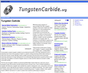 tungstencarbide.org: Tungsten Carbide
Tungsten Carbide, tungsten carbide everything you needed to know about tungsten carbide, tungsten carbide rings and more