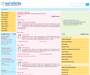 yemektarifleriblog.com: Yemek Tarifleri
Kategoriler halinde düzenlenmiş çeşitli yemek tariflerini içerir.