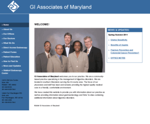 mdgastrodocs.com: GI Associates of Maryland
GI Associates of Maryland is a community-based practice specializing in the management of digestive disorders. We are located in southern Maryland, serving the tri-county area.