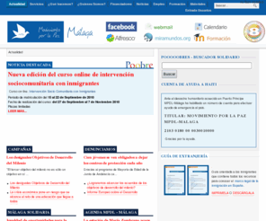 mpdl-malaga.org: Mpdl - Malaga - Actualidad
Movimiento por la Paz Málaga