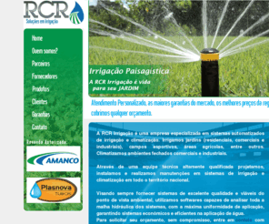 rcrirrigacao.com.br: Irrigação Automatizada Agrícola Campos de Futebol Jardins Campinas Sp
RCR IRRIGAÇÃO (19) 3722-0744 - Projetamos e instalamos sistemas de irrigação automatizada em campos de futebol, jardim, jardins, áreas agricolas, viveiros florestais em Campinas / Sp.