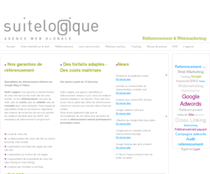 suite-logique.fr: Agence webmarketing - referencement Google Suite Logique Lyon
Suite logique consultant webmarketing et référencement Lyon : Suite Logique est votre agence consultant en webmarketing et referencement sur Google Yahoo Bing - referencement payant et référencement naturel - tracking - Suite Logique LyonAgence webmarketing - referencement Google Suite Logique Lyon