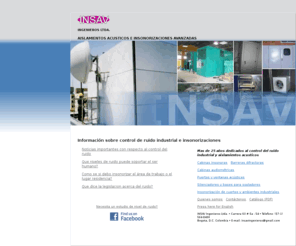 insavingenieros.com: Ingenieria avanzada en el control del ruido industrial, aislamientos acusticos

