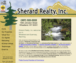 sherardrealty.com: Wheatland Real Estate - Sherard Realty Inc. - Wheatland, Wyoming homes for sale
