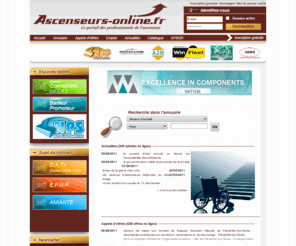 ascenseur-neuf.com: Le portail des professionnels de l'ascenseur - Ascenseurs Online
ascenseur, ascenseurs-online.com est l'annuaire des fabricants d'ascenseur neuf,ascenseur privatif, escalier mécanique, trottoir roulant, monte charge, ascenseur de chantier,modernisation, maintenance d'ascenseurs, fournisseurs de matériels ascenseurs et fournisseurs de prestations.