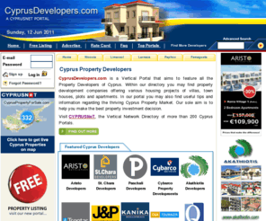 efkolies.com: Cyprus Property Developers
Cyprus Property For Sale by Cyprus Developers. Use Cyprus Property Developers to find Villas, Houses, Apartments, flats, land, commercial property and offices to Buy or Rent