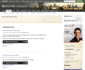 majellamarsden.org: ABC Queensland
ABC Local - For the latest news and features, special sites, podcasts, internet radio and your gateway to all of ABC Local