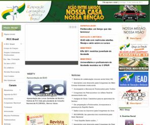 missaomarajo.com: Portal Oficial da RCC Brasil - Renovação Carismática Católica do Brasil.
O Portal oficial da RCC - Renovação Carismática Católica do Brasil - tem como missão propagar a cultura de Pentecostes, através da vivência do Batismo no Espírito Santo. Aqui você encontra testemunhos, formação, notícias, campanhas, projetos e eventos.