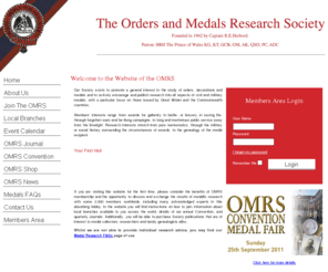 omrs.org.uk: OMRS -  Welcome to the Website of the OMRS  -
If you are a member of the OMRS, please log in to the members area of the OMRS website. Here you can perform the following transactions: Keep your details up to date, Pay your membership subscription on-line 
Find and keep in contact with other members with like-minded interests 

