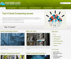 platformusers.net: Platform Users - Multi Computing Information Website
Platform Users provides information and news about cloud computing, grid computing, cluster computing process and applications