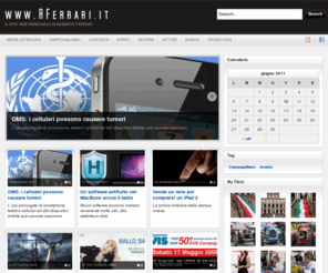 rferrari.it: www.Rferrari.it | Il sito web personale di Roberto Ferrari
Il sito web personale di Roberto Ferrari