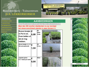 tuincentrumlekkerkerker.nl: Tuincentrum lekkerkerker - zoekwoorden
omschrijving