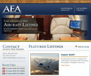 atlanticedgeaviation.com: Aircraft Listings, Aircraft Sales, Aircraft Leasing
Atlantic Edge Avaition - Your source for Aircraft Sales, Aircraft Leasing and Aircraft Financing