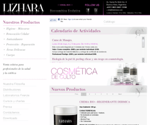 biolizhara.com: Lizhara Biocosmética Evolutiva
Lizhara. Laboratorios Firenze srl es una empresa desarrollada para dar respuesta a la necesidad de mejorar la calidad y eficacia de los productos aplicados a la estética por los productos y sistemas existentes