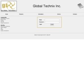 globaltechnix.com: Global Technix Inc
Global Technix Inc. manufacture of controllers for medical isolation room and laboratory applications.