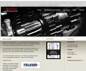 automationreps.com: Piedmont Technical Sales, Inc. - Automation Components
Piedmont Technical Sales, Inc. is a distributor of automation components in North Carolina, South Carolina and Virginia with industrial automation components.