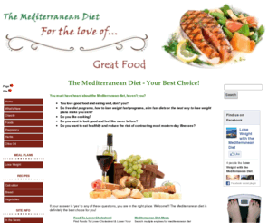 best-mediterranean-diet.com: Try the Mediterranean Diet and Lose Weight
Do you love eating well? The Mediterranean diet is based on delicious foods. It is a way to live well, be well, and get to a healthy weight (and stay there) without feeling deprived or hungry.