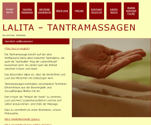 sinnlichemassage.de: Sinnliche Massage, Leipzig: Herzlich willkommen! Tantramassagen für sie, ihn und Paare
Informieren Sie sich kurz über Tantra und Sinnlichkeit.