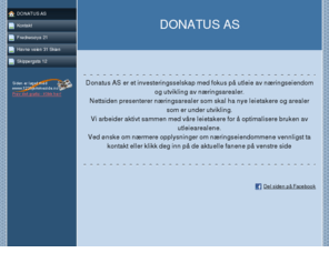 donatus-as.com: DONATUS AS - www.donatus-as.com
DONATUS AS - www.donatus-as.com