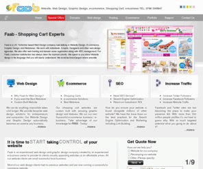 faabsolutions.com: UK Faab Ecommerce Shopping Cart Web Design Company West York
