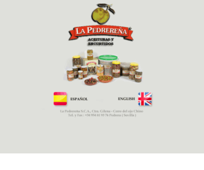 xn--aceitunaslapedrerea-d4b.com: La Pedrereña - Aceitunas y Encurtidos
