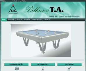 Bilhares Lusitano – Fabrico, restauração, aluguer e comercialização de  bilhares, snooker, matrecos, mesas de ping-pong e acessórios