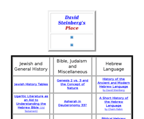 houseofdavid.ca: David Steinberg's Home Page
