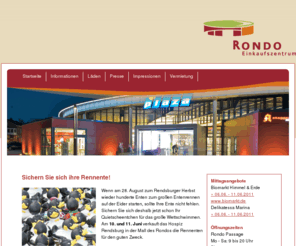 rondo.sh: Rondo Einkaufszentrum
Rondo - Das neue Einkaufszentrum zwischen Rendsburg und Büdelsdorf