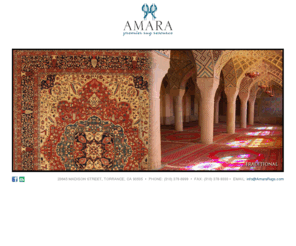 amararugs.com: Amara Rugs
Manufacturer of Handmade Area Rugs in Los Angeles offers designers Modern to Oriental, Pakistani, Tibetan, Wool, Silk and Custom Rugs.