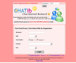 Chatib Com Free Chat Rooms Free Online Chat With No