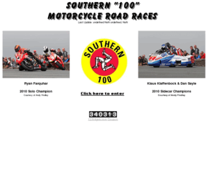 southern100.com: Southern 100 Motorcycle Racing
Southern 100 Motorcycle Racing Club Billown Circuit Isle of Man