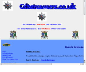 coldstreamers.co.uk: Coldstream Guards
Website for Coldstream Guards