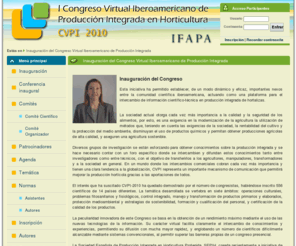 cvpi.es: www.CVPI.es :: Inauguración del Congreso Virtual Iberoamericano de Producción Integrada
Congreso virtual de producción integrada en horticultura