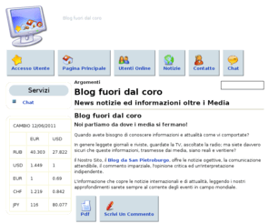 massmediumblog.info: Mass Medium Blog San Pietroburgo
Blog da San Pietroburgo fatti e notizie approfondite liberamente da voci fuori del coro; blog di informazione per italiani e russi