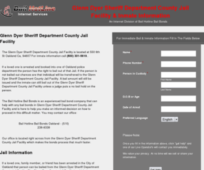 oaklandjail.net: Glenn Dyer Sheriff Department County Jail Facility & Inmate Information
Glenn Dyer Sheriff Department County Jail Facility, Bail and Inmate Information 24 Hours A Day. Call The Bail Hotline at 510-238-8338.