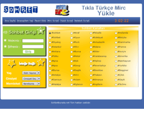 sohbetburada.net: Sohbet burada - Sohbetin yeni adresi
Ankara Sohbet sohbet  chat  chat sohbet  sohbet odaları  sohbet chat  bedava sohbet  turk sohbet sitesi  maynet çet  türk chat /